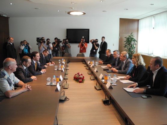 Чланови руководства оба дома Парламентарне скупштине БиХ разговарали са министром иностраних послова Републике Бугарске